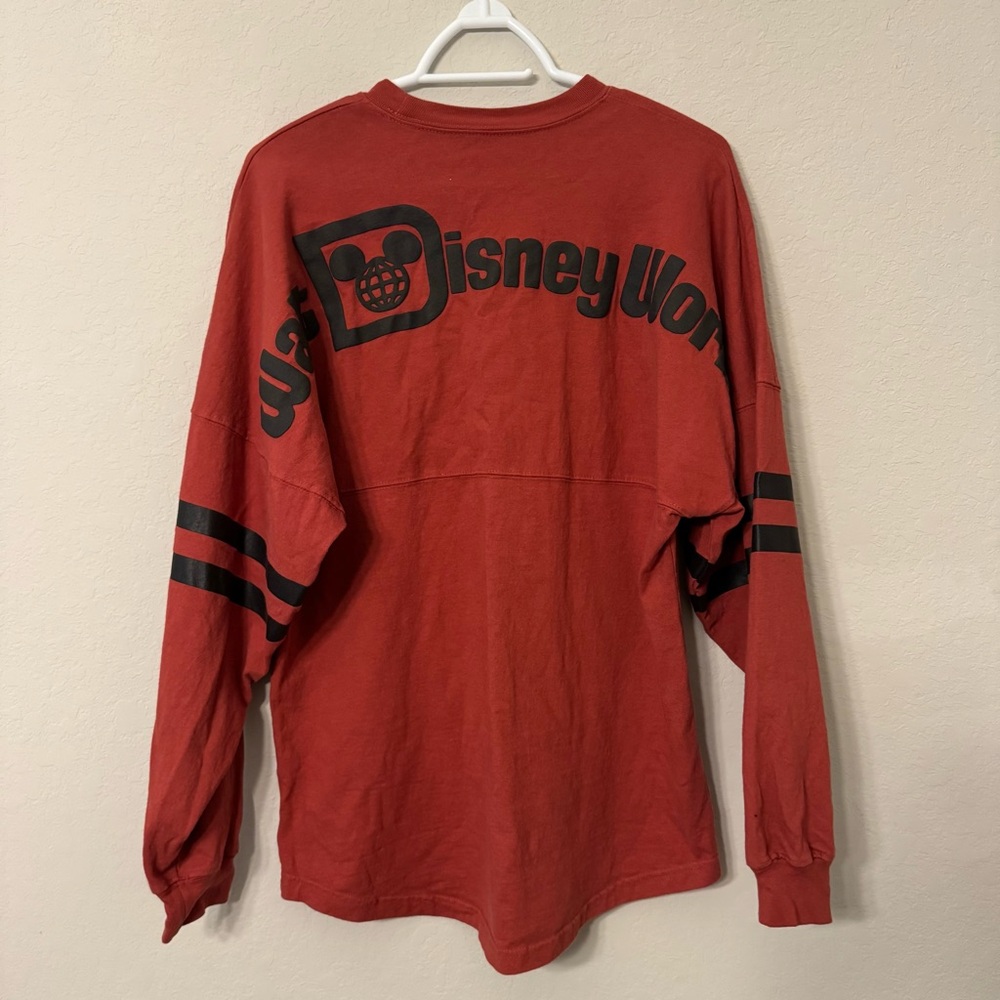 Walt Disney World Red Black Spirit Jersey Small